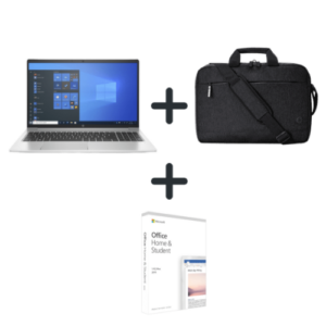 Combo 2: HP 250 i3 + Bag + Microsoft Office Home and Student | T4T-Combo2