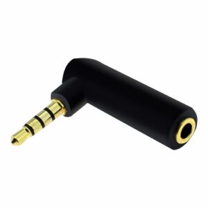 90 Degree 3.5mm Stereo Jack Adapter | AD1001