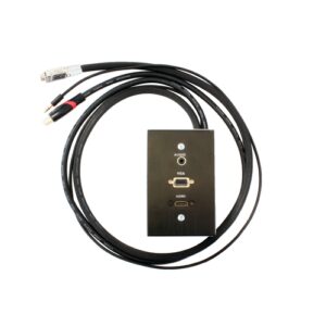 Wall Box Female HDMI | VGA | Aux | Ethernet | USB A Port | AD4001