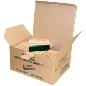 Chalk Board Dusters (150*35mm - Boxed 100 - Green) | BA0116A