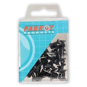 Push Pins (Boxed 30 - Black) | BA3001B