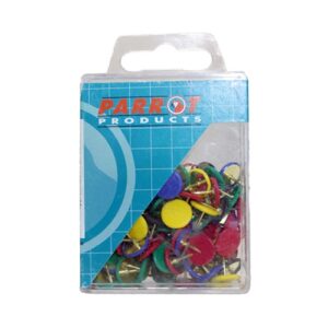 Drawing Pins (Boxed Pack 100 - Assorted) | BA3002