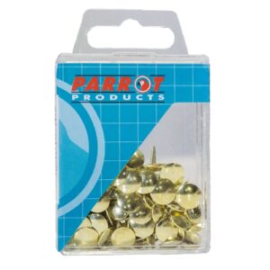 Drawing Pins Brass (Boxed Pack 100) | BA3007