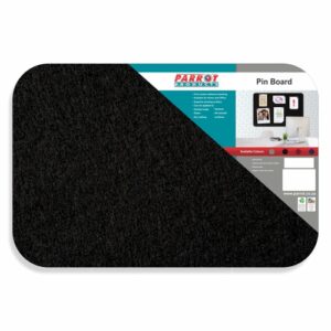 Adhesive Pin Board (No Frame - 600*450mm - Black) | BD0320B