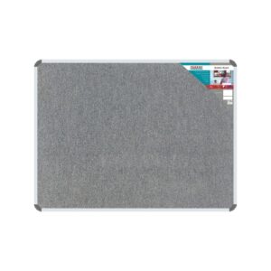 Bulletin Board Ribbed Aluminium Frame (600x450mm - Laurel) | BD0620X