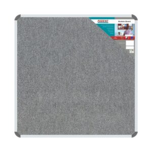 Bulletin Board Ribbed Aluminium Frame (900x900mm - Laurel) | BD0628X