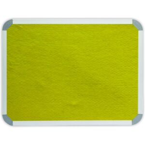 Info Board (Aluminium Frame - 1200*900mm - Yellow) | BD0741Y