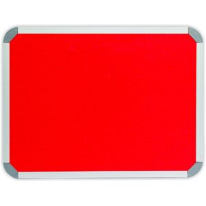 Info Board (Aluminium Frame - 1000*1000mm - Red) | BD0744R