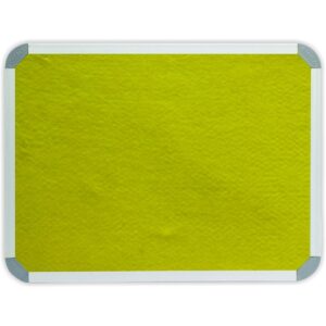 Info Board (Aluminium Frame - 1000*1000mm - Yellow) | BD0744Y