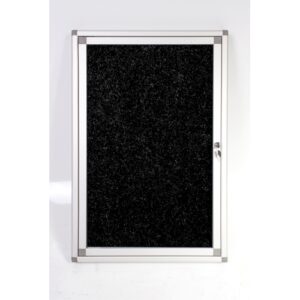 Hinged Pinning Display Case (900*600mm - Black) | BD3825B