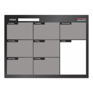 Cast Acrylic Weekly Planner (Cast Acrylic - 600 x 450mm) | BD7125