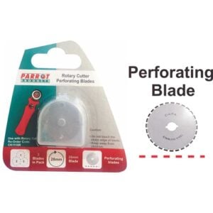 Craft Knife Rotary Blades 28mm Perforate | CK1112