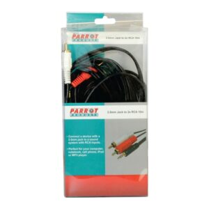 3.5mm Audio Jack to Two Male RCA cable (10 Meters) | CL4010A