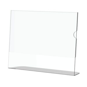 Acrylic Menu Holder - Single Sided - A5 Landscape - Box 5 | DP0105L-Z