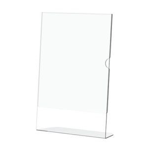 Acrylic Menu Holder - Single Sided - A6 Portrait - Box 5 | DP0106P-Z