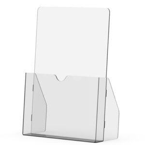 Menu Holder Acrylic Table Brochure Holder A4 - Box 5 | DP0504-Z