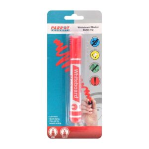 Whiteboard Marker (Bullet Tip - Carded - Red) | PW0101R