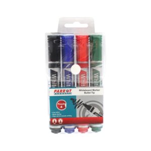 Whiteboard Marker (Bullet Tip - Pouch 4) | PW0401A