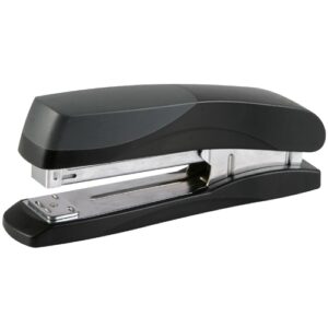 Desktop Stapler Plastic Large 210*(24/6 26/6) Black 20 Pages | ST3048B