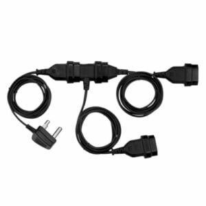 Switched Easy Cable Extender Daisy Chain Kit 2M - Black | SWD-8513-BK