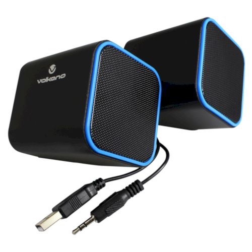 Volkano Diamond Series USB Speaker - Blue | VB-702-BLUE