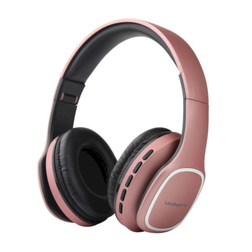 Volkano Phonic Series Bluetooth full size headphones - rose gold | VK-2002-GD