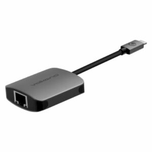 VolkanoX Core LAN series USB Type C to Gigabit LAN adaptor - Charcoal | VK-20062-CH