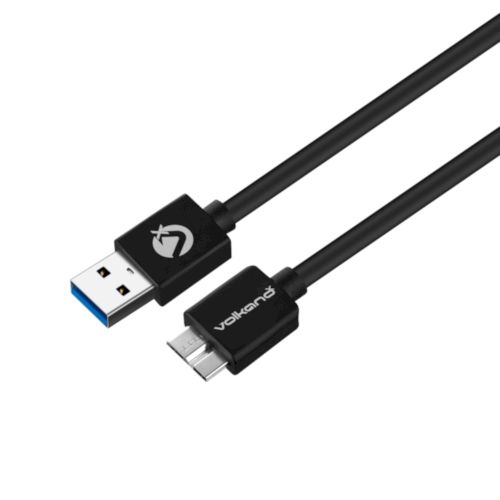 VolkanoX Data series USB3.0 Micro USB cable 1.8m | VK-20202-BK