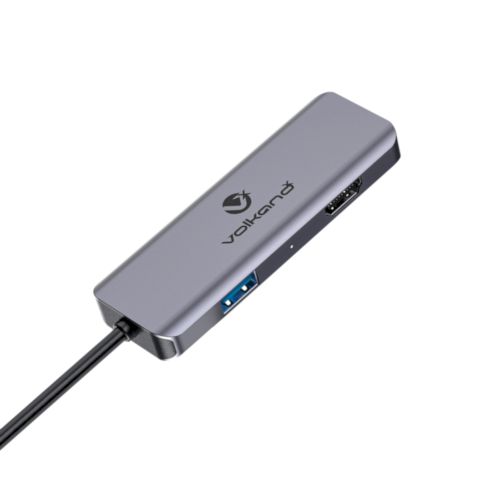 VolkanoX Core Duo HDMI Type-C to Dual HDMI Adaptor | VK-20216-CH