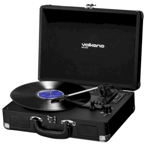 Volkano Retro Series Turntable | VK-3160-BK