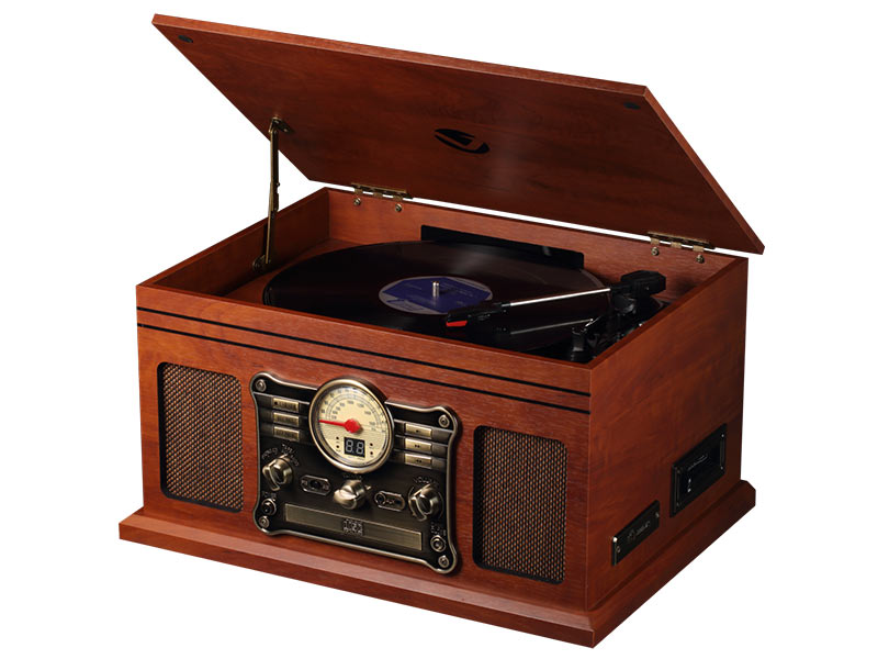 Volkano Vinyl Series Turntable | VK-3161-WD[V2] - Tools4Tech