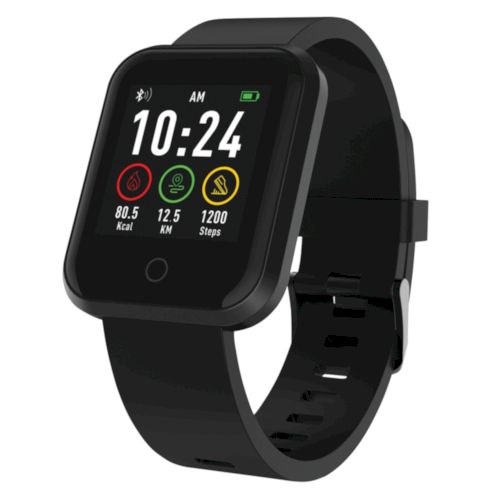 Volkano Active Tech Excel 2 series fitness watch with HRM - waterproof | VK-5064-BK