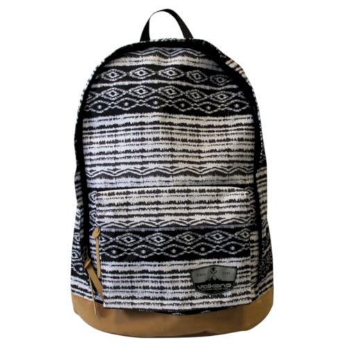 Volkano Aztec Series Backpack Black | VK-7013-BK
