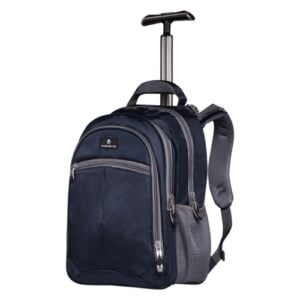 Volkano Orthopaedic Trolley Backpack 35L - Navy & Grey | VK-7094-NVGR