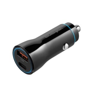 Volkano Cruise Series Car Charger with PD and USB Q.C. | VK-8049-BK[V1]