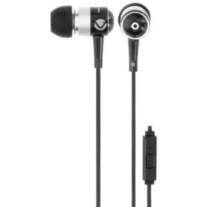 Volkano Earphones with Microphone - STANNIC SERIES - Black | VSN202-BLK[V2]