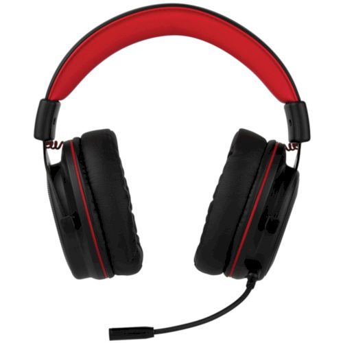 VX Gaming Aviator series Pro Gaming Headset - Black & Red | VX-178-BKRD