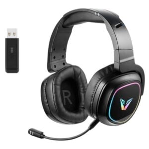 Volkano VX Gaming Stealth Series RGB Wireless Gaming Headset | VX-244-BK