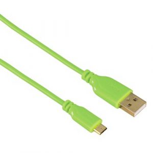 HAMA USB 2.0 MICRO CABLE FLEXI SLIM GREEN 0.75M | T4T-135702