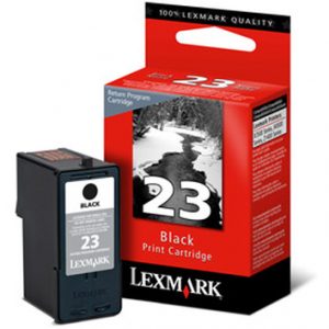 LEXMARK No 23 Black Print Cartridge | T4T-18C1523B