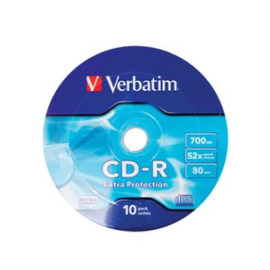 VERBATIM CD-R 700MB (52X) EXTRA PROTECTION WAGON | T4T-43725