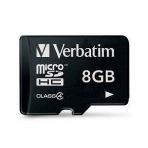 VERBATIM – 8GB MICRO SD CARD CLASS 4 | T4T-44004