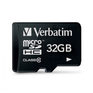 VERBATIM 32GB MICRO SDHC CLASS 10 | T4T-44013