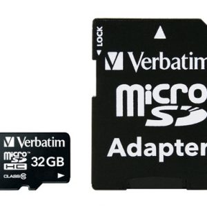 VERBATIM 32GB MICRO SDHC+ADAP CLASS10 | T4T-44083