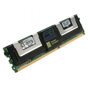 Kingston Technology ValueRAM 4GB 667MHz DDR2 ECC Fully Buffered CL5 DIMM Quad Rank, x8 | T4T-KVR667D2Q8F5/4G