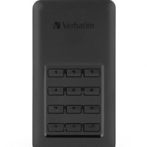 VERBATIM 256GB SECURE SSD BLACK | T4T-53402