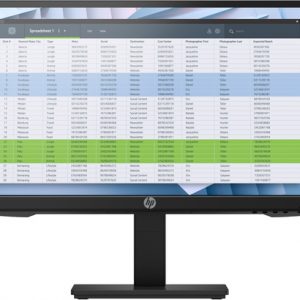 HP P22h 21.5-in G4 FHD Monitor LED Anti-glare Backlit IPS Monitor – Aspect ratio 16.9 5 ms Res 19201080 @ 60 Hz Ports 1X VGA 1x HDMI 1xDisplayPort – AIR FREIGHT | T4T-7UZ36AA