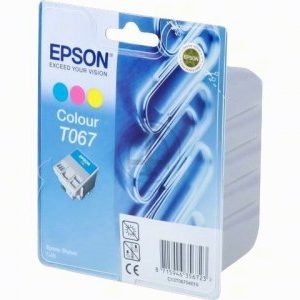 EPSON – INK – T067 – COLOUR – PAPERCLIP – STYLUS C48 | T4T-C13T06704010