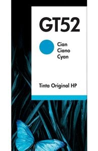 HP GT52 Cyan Original Ink Bottle – Ink Tank 115/315/415 | T4T-M0H54AE