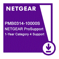NETGEAR PROSUPPORT ONCALL 24X7 FOR 1 YEAR CATEGORY 4 | T4T-PMB0314-10000S